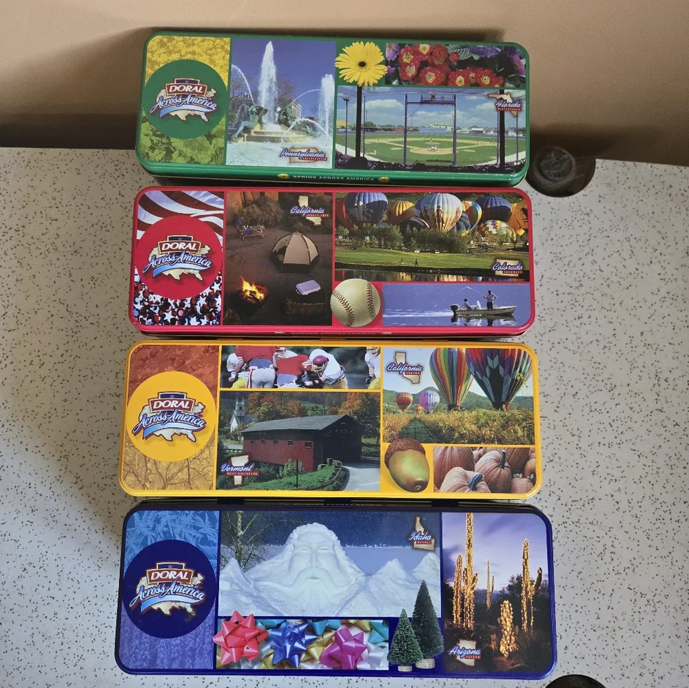 4 - Doral Across America Tins